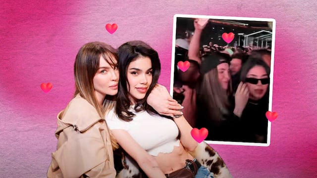 Belinda y Kenia Os acudieron juntas al concierto de Blink 182