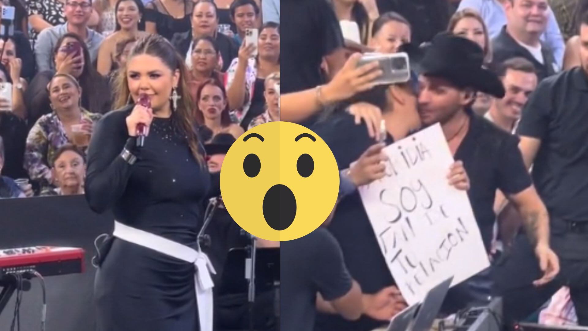 Yuridia comparte a Matías Aranda con una mujer que decía ser “fan de su relación”