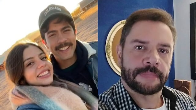 Héctor Parra, Daniela Parra y su novio