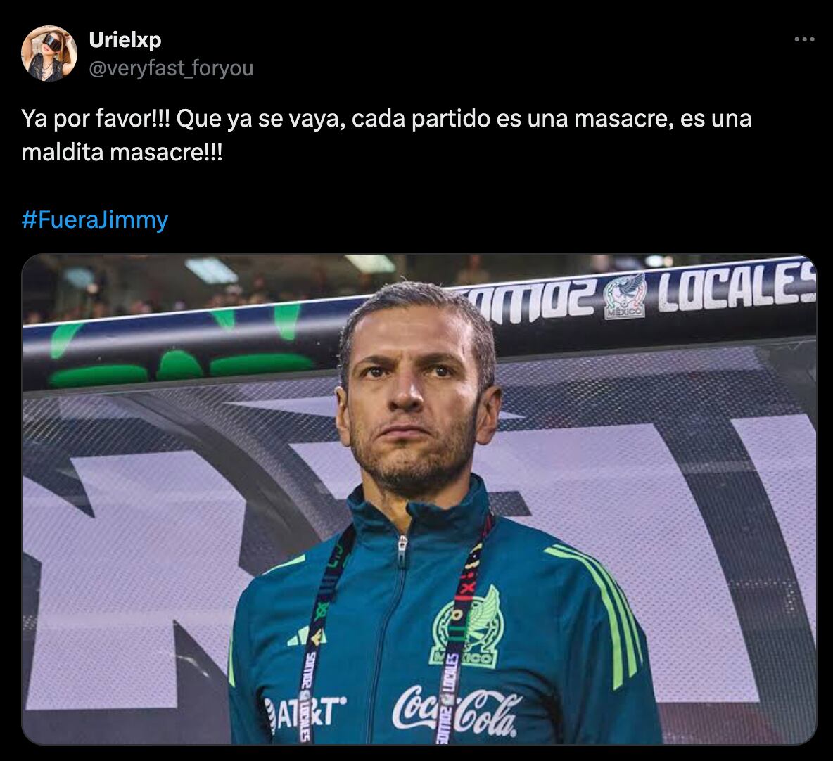 Afición pide la salida de Jaime Lozano