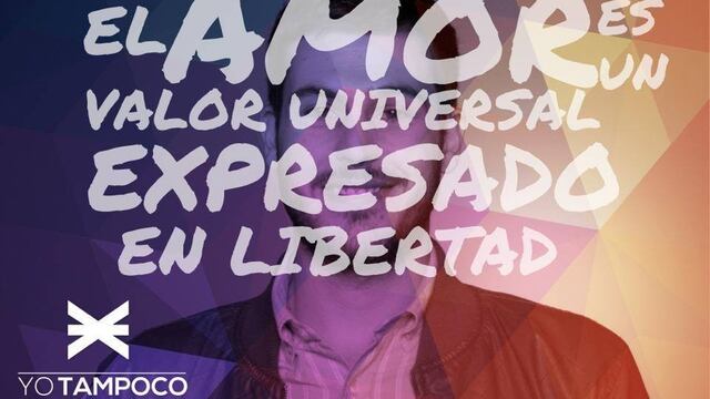 Jaime Kohen en una de las imágenes de la campala "Yo Tampoco"