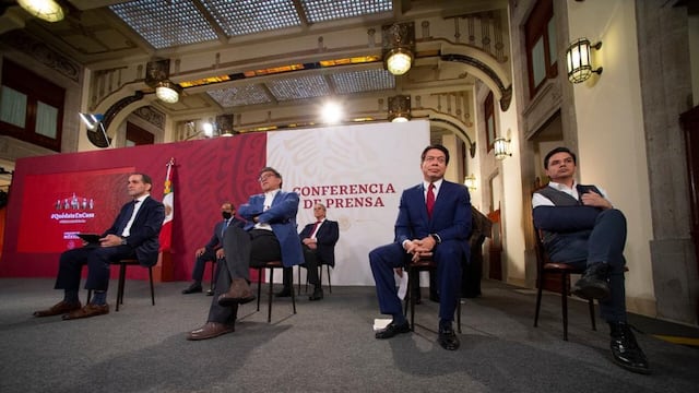 Legisladores en mañanera