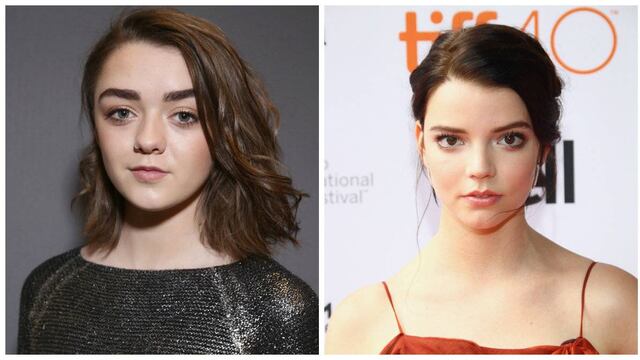 Maisie Williams y Anya Taylor-Joy
