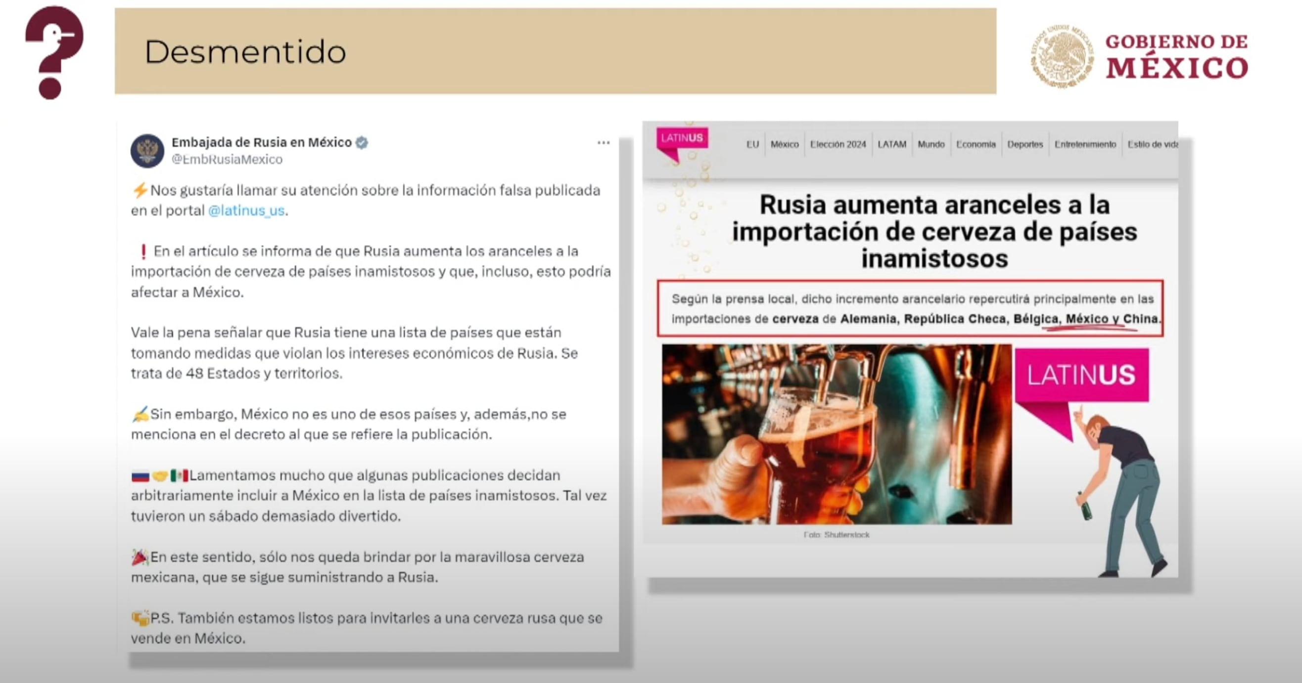 Mentiras de la semana del 24 de abril