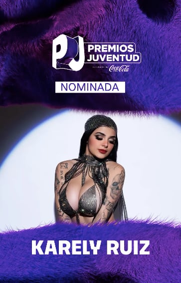 Karely Ruiz nominada en Premios Juventud