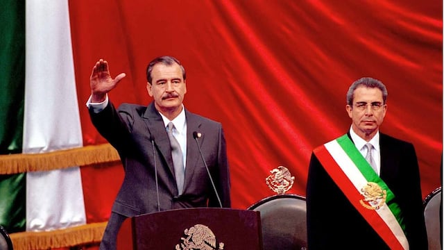 Toma de protesta de Vicente Fox