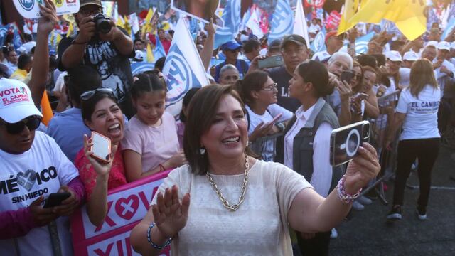Xóchitl Gálvez, candidata a la presidencia
