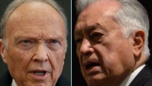 Alejandro Gertz Maner y Manuel Bartlett (Cuartoscuro)