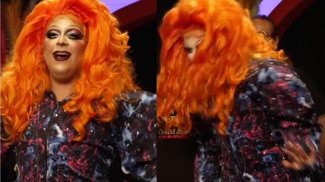 Paco de Miguel casi se cae en su primer show como drag queen