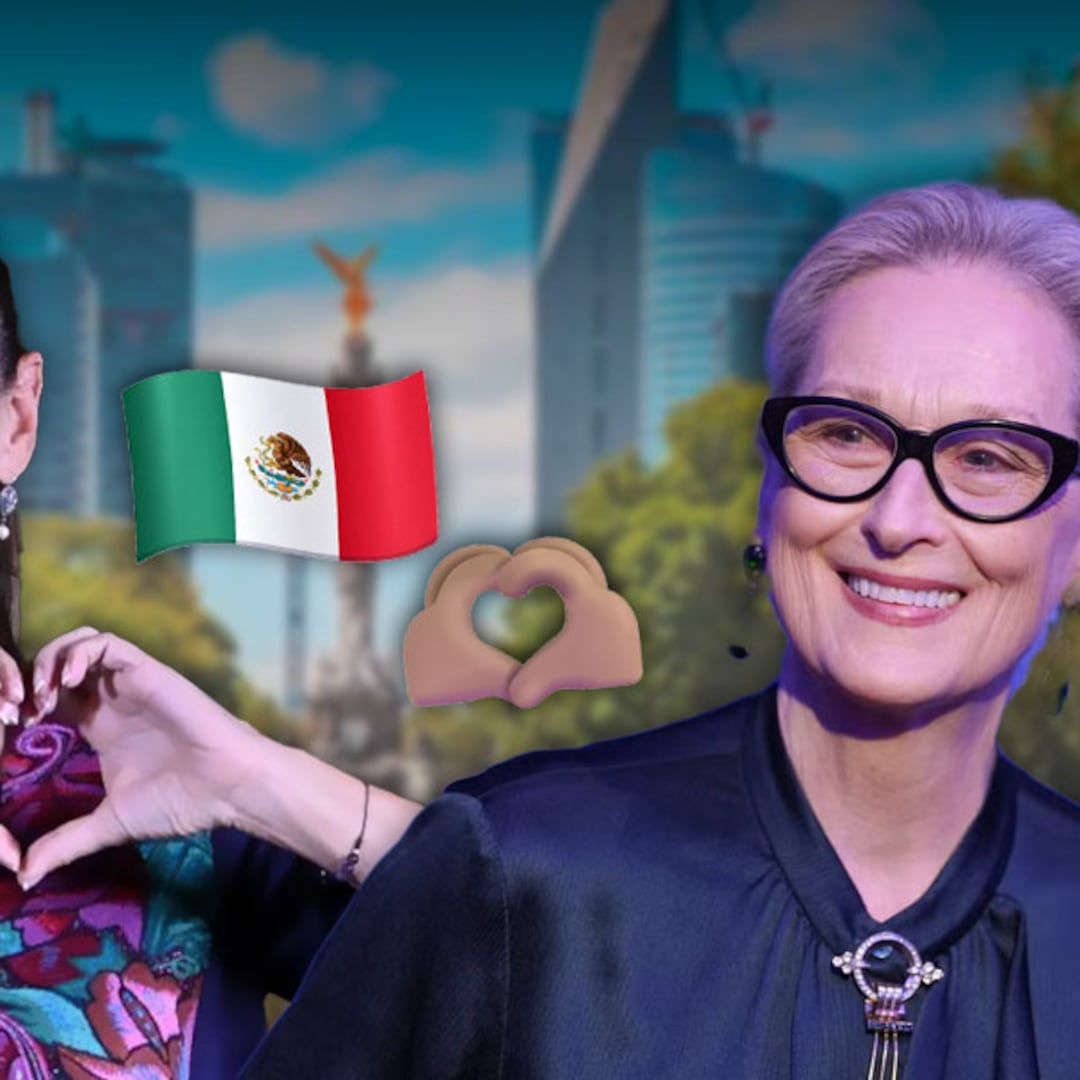 Meryl Streep afirma que México supera a Estados Unidos con Sheinbaum
