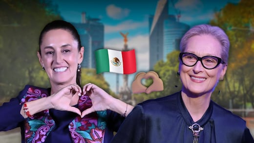 Meryl Streep afirma que México supera a Estados Unidos con Sheinbaum