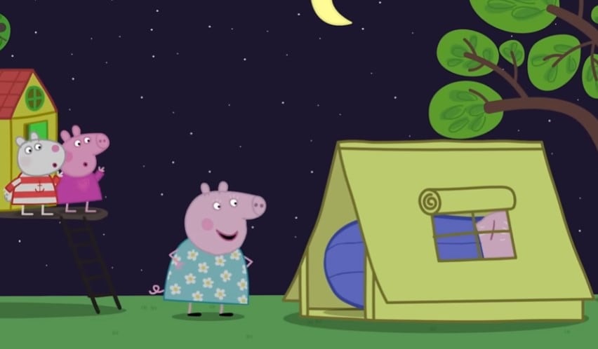 120 minutos de Peppa Pig en la casa del árbol