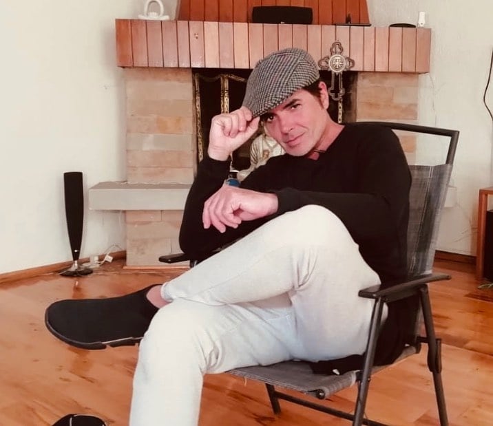 Gabriel Fernández 'El Chamo', cantante y padre de Astrid Gruber.