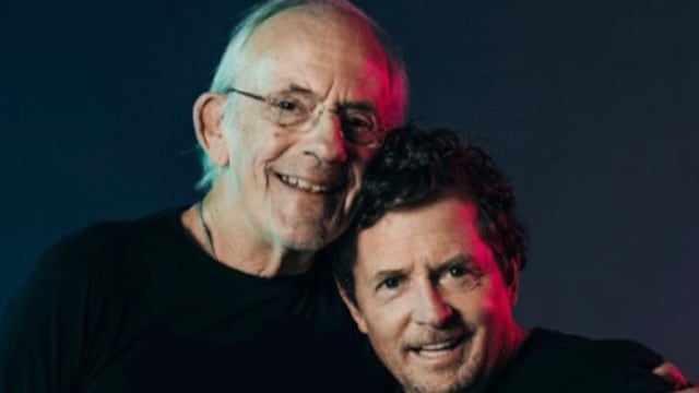 Michael J. Fox y Christopher Lloyd