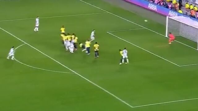Gol tiro libre Lionel Messi