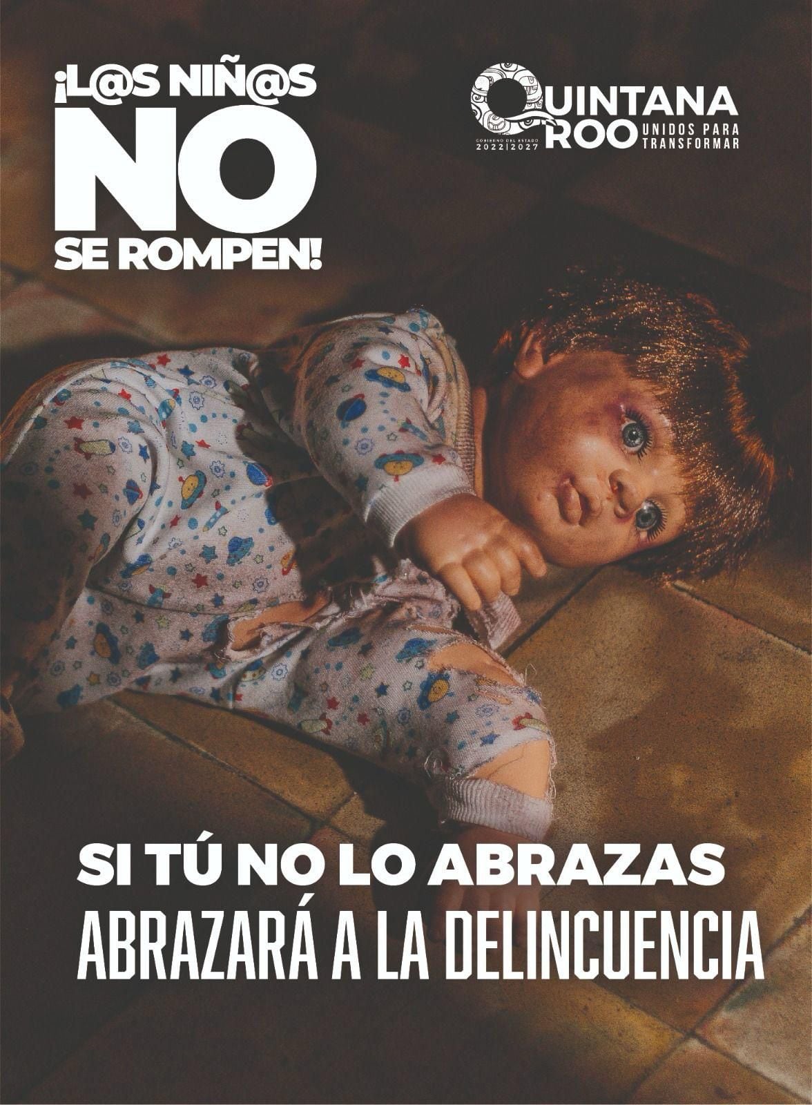 Mara Lezama presenta la campaña “Los niños no se rompen"