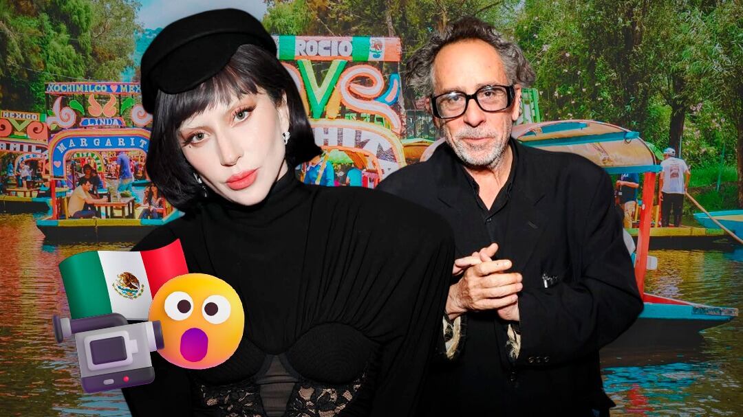 ¿Lady Gaga en Xochimilco? Un video la habría captado filmando en México junto a Tim Burton