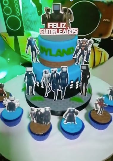 Pastel de Skibidi Toilet