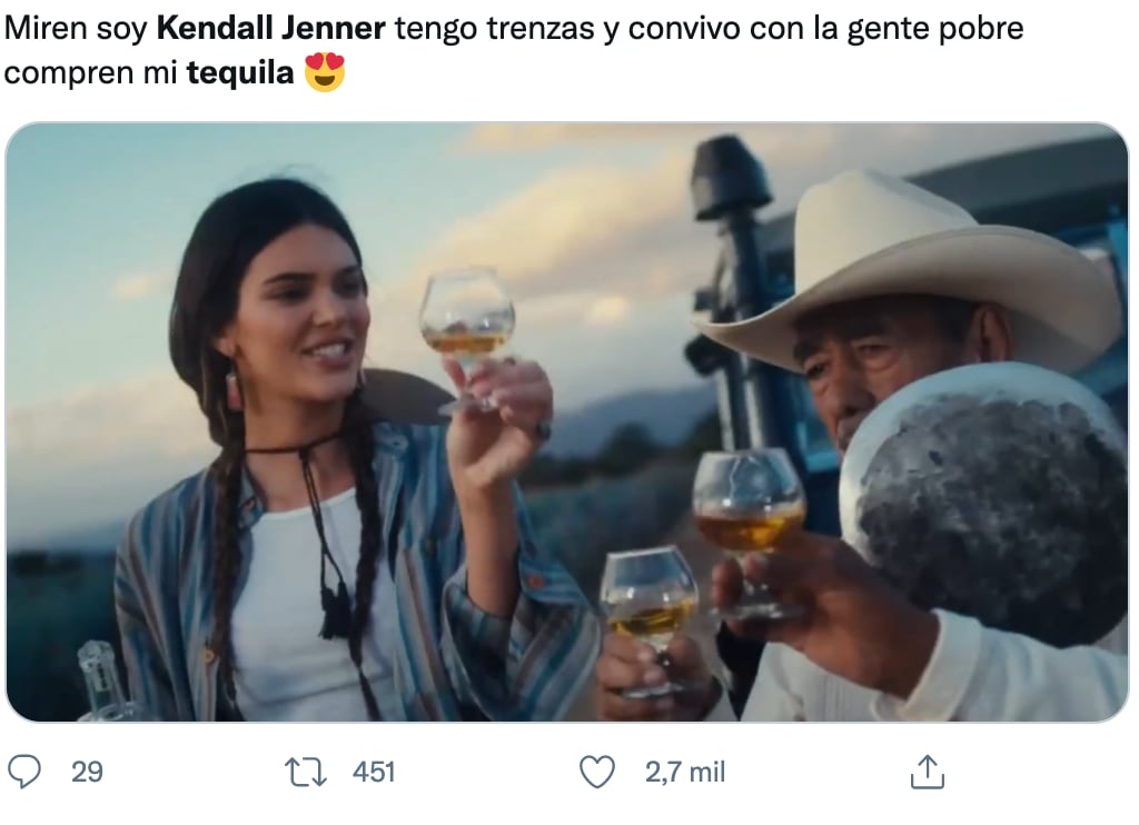 Meme del tequila de Kendall Jenner
