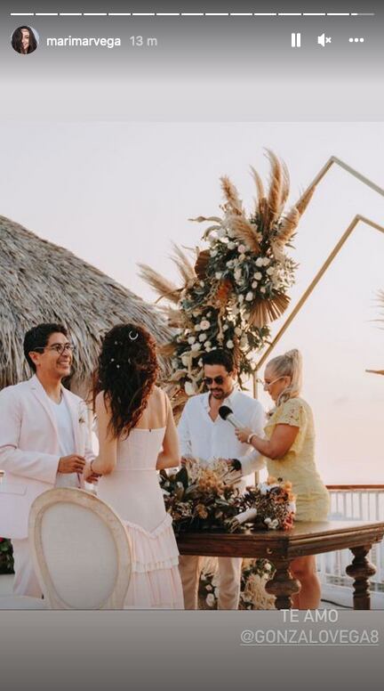 Boda de Marimar Vega y Jerónimo Rodríguez.