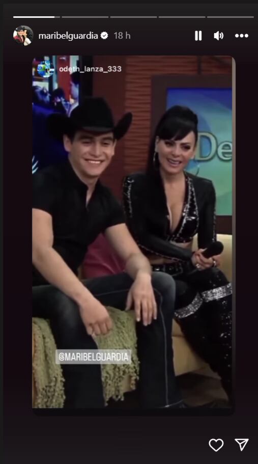 Maribel Guardia recuerda a su hijo Julián Figueroa