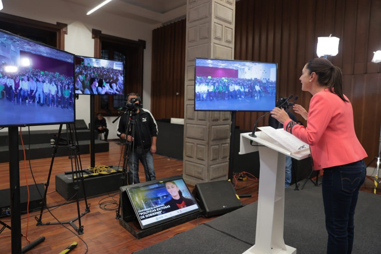 Transmite CCSLP videoconferencia “políticas exitosas de gobierno”, impartida por Claudia Sheinbaum