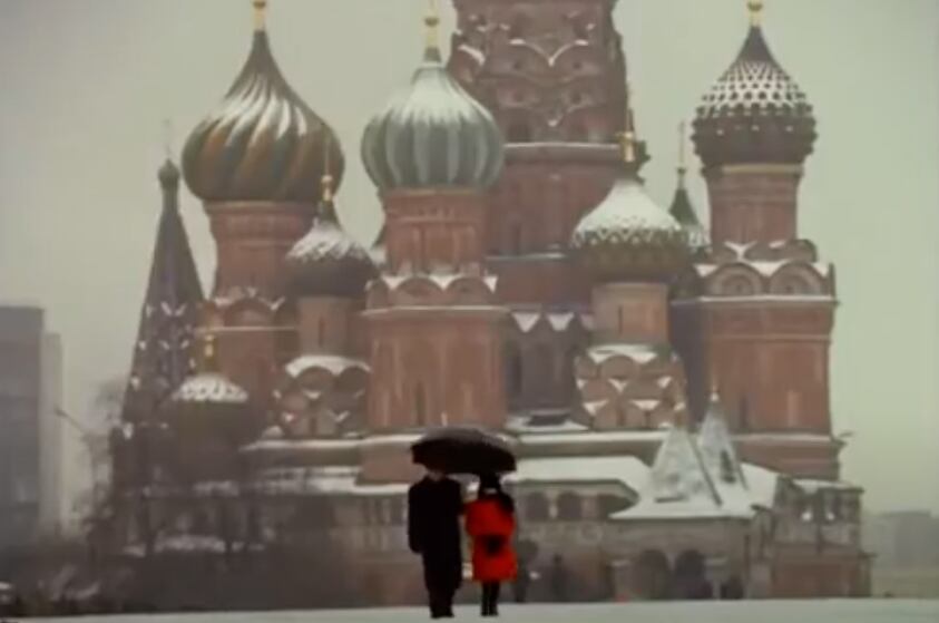 Mijaíl Gorbachov en comercial de Pizza Hut