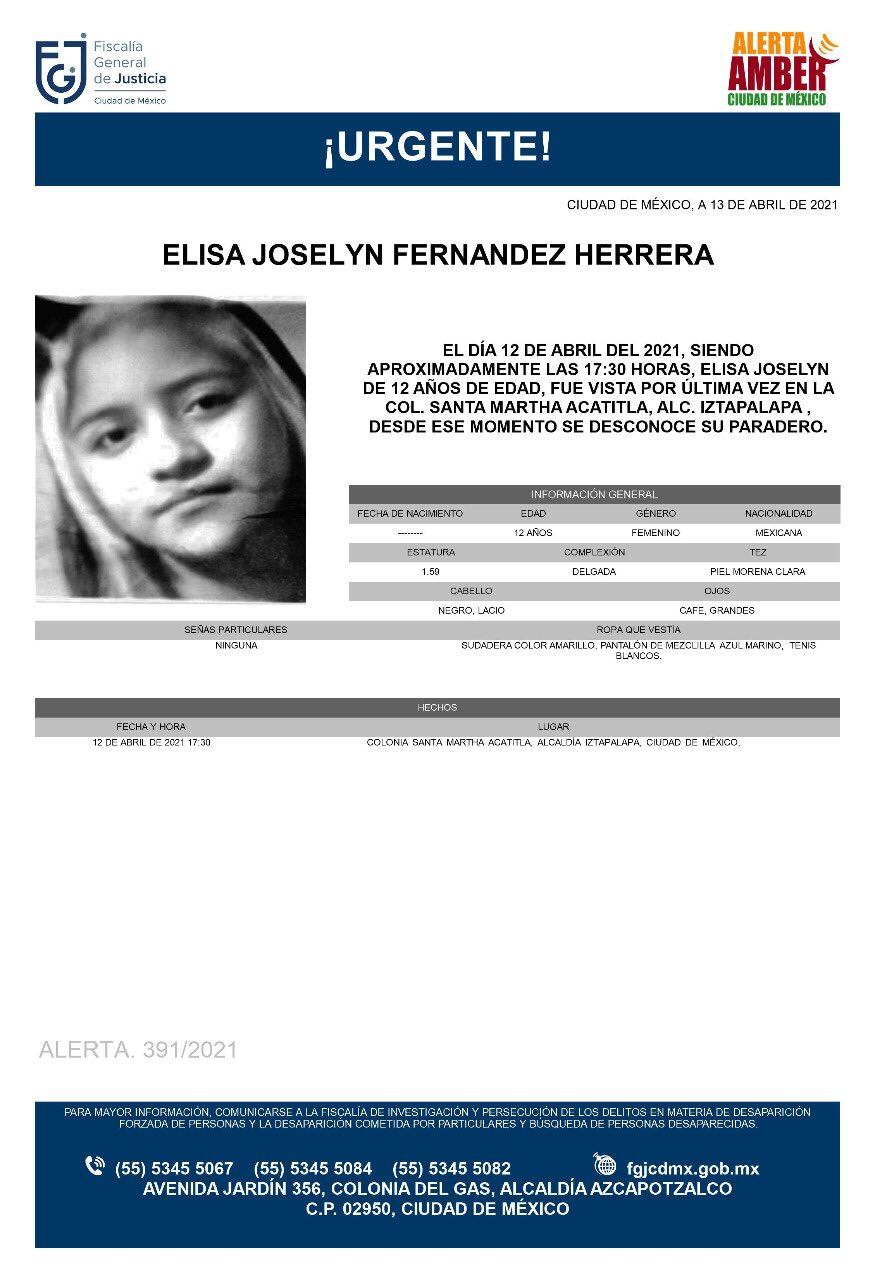 Ficha de búsqueda de Elisa