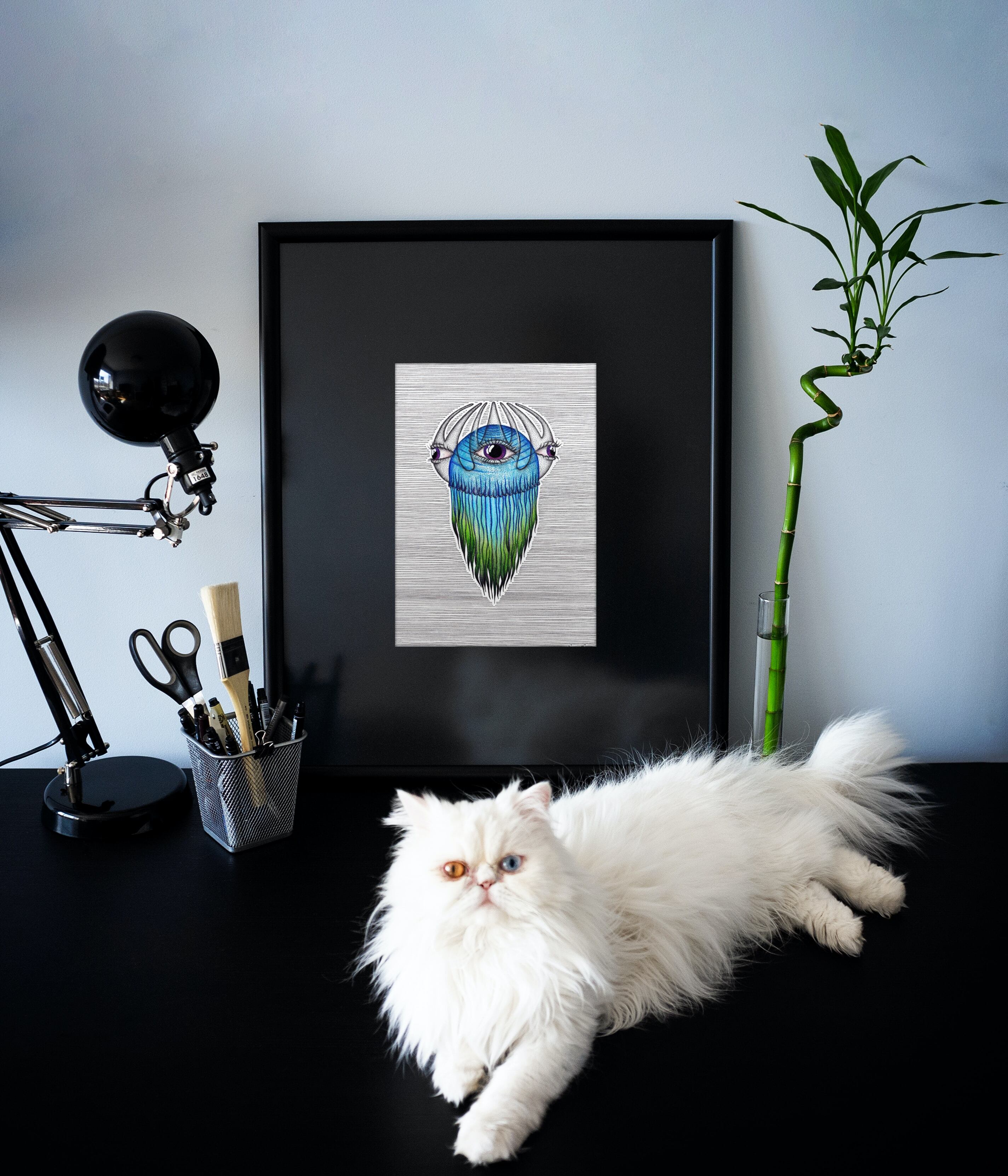 Gato de raza persa