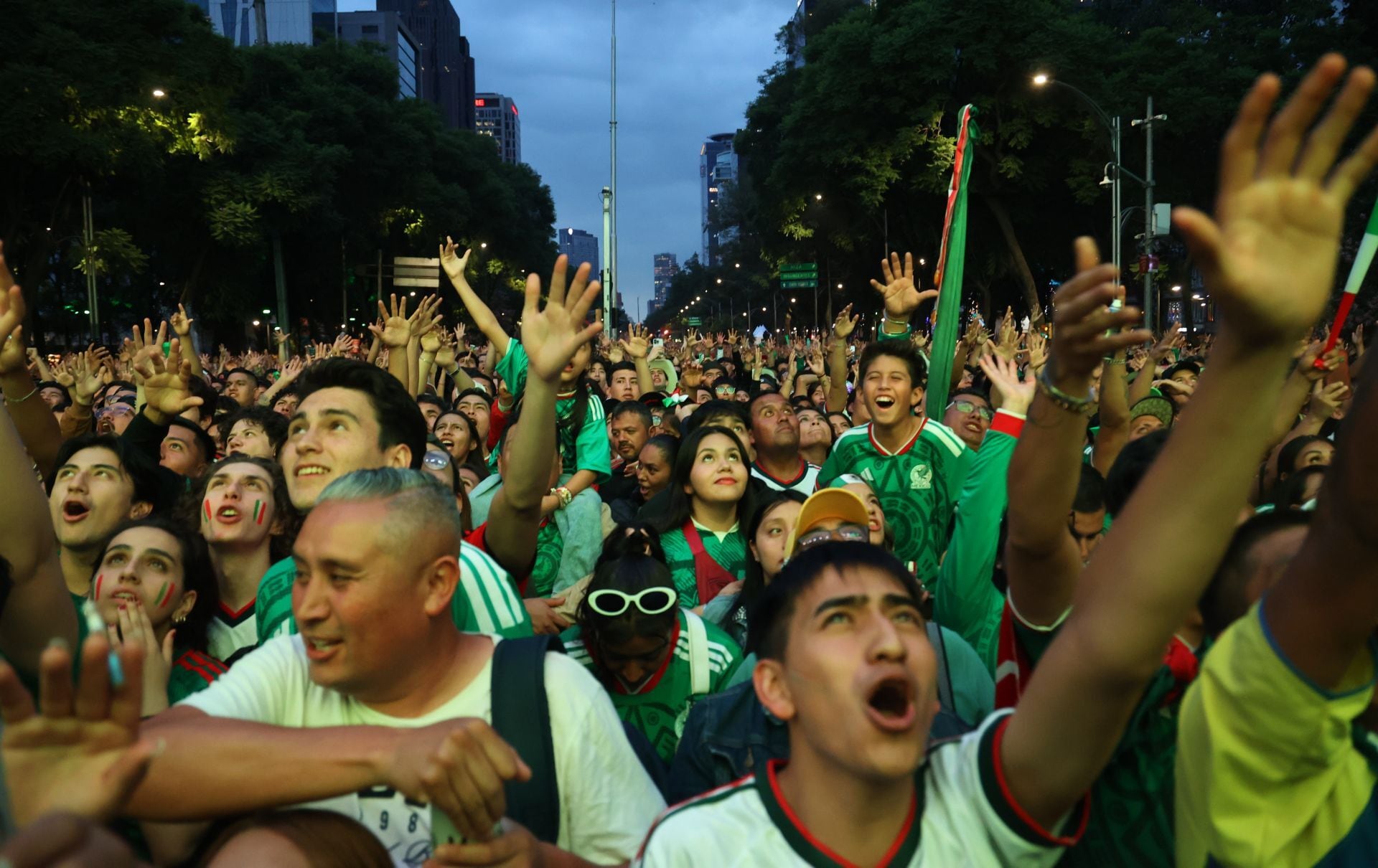 Festejos en el Ángel: Clara Brugada busca descentralizar en el México vs Ecuador