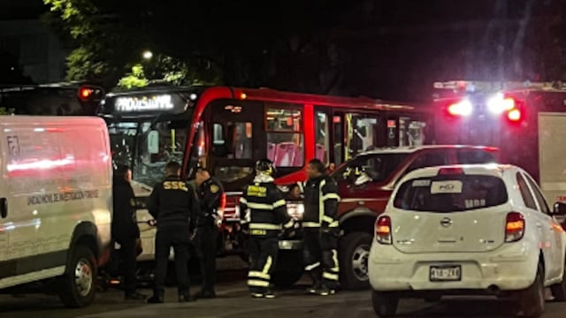 Accidente Metrobús CDMX