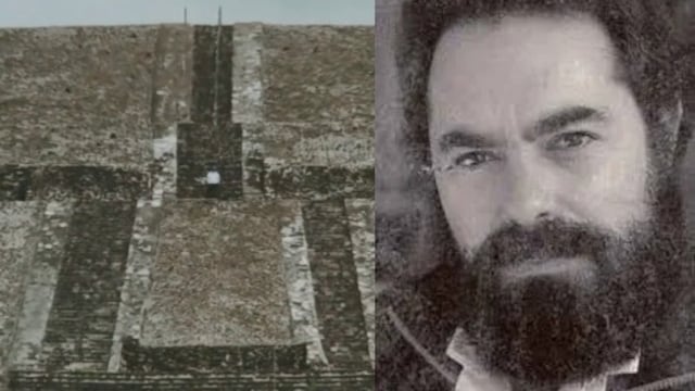 Jacobo Grinberg en Teotihuacán