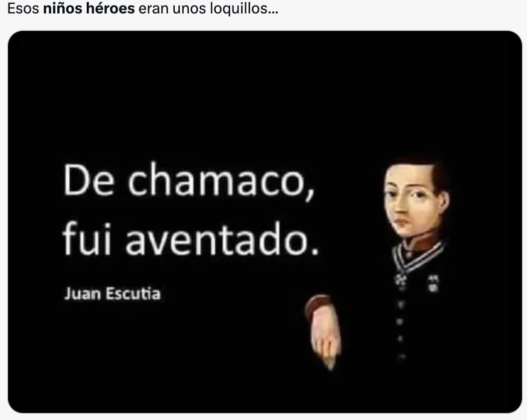 Memes de los Niños Héroes este 13 de septiembre