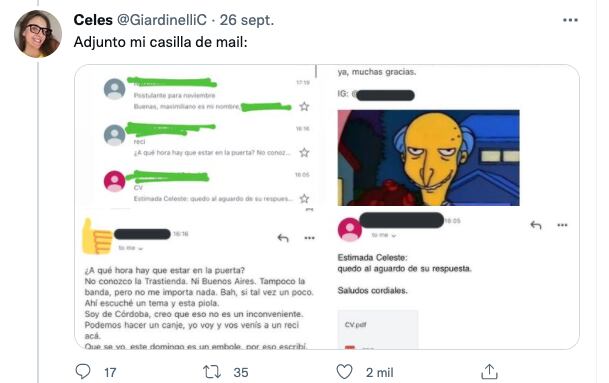 Hilo de cómo buscaba novio para concierto