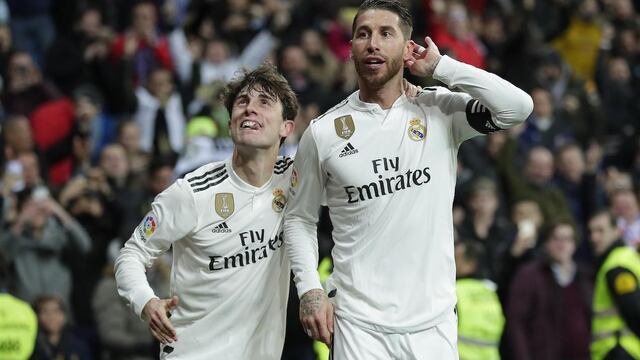 Ramos marcó dos goles ante el Girona