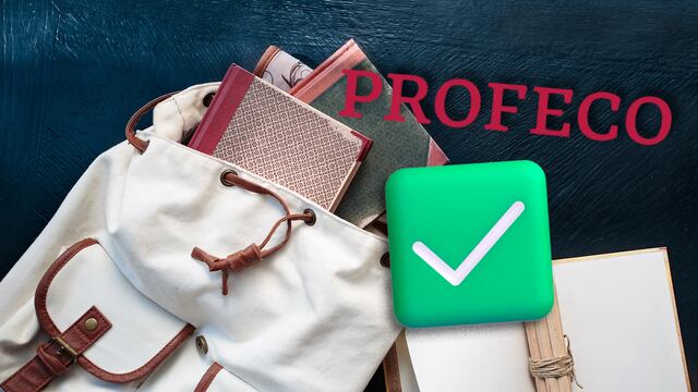 Mejores mochilas escolares. Profeco