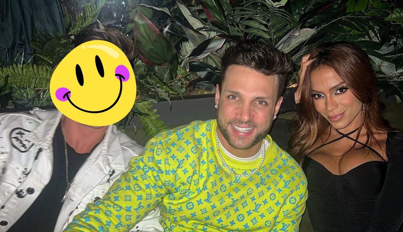 Un mal tercio arruinó la bonita noche de Nicola Porcella y Anitta