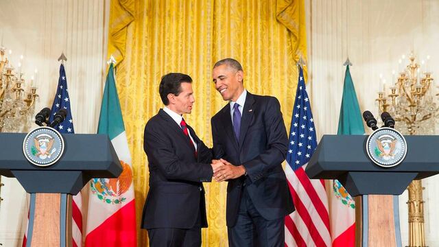 Enrique Peña Nieto y Barack Obama. Posible reunión.