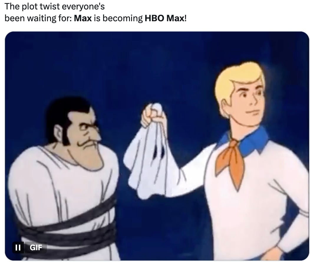 Max vuelve a ser HBO Max y los memes se burlan del cambio de nombre
