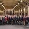 AMLO se reúne con gobernadores en Palacio Nacional; supervisan construcción de sucursales del Banco del Bienestar
