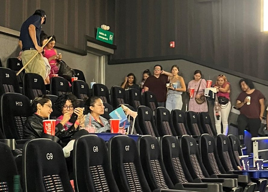 Rata interrumpió función de Barbie