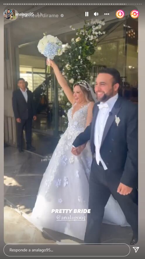 Ana Lago y su esposo Édgar Alejandro Santana