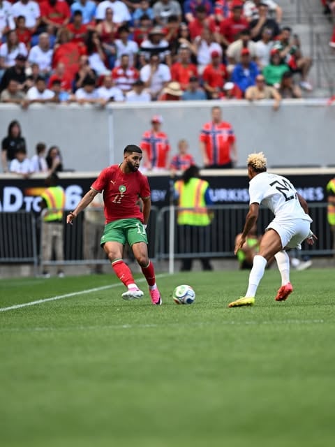 Ismael Saibari, mediocampista del PSV Eindhoven y una de las grandes revelaciones de Marruecos.