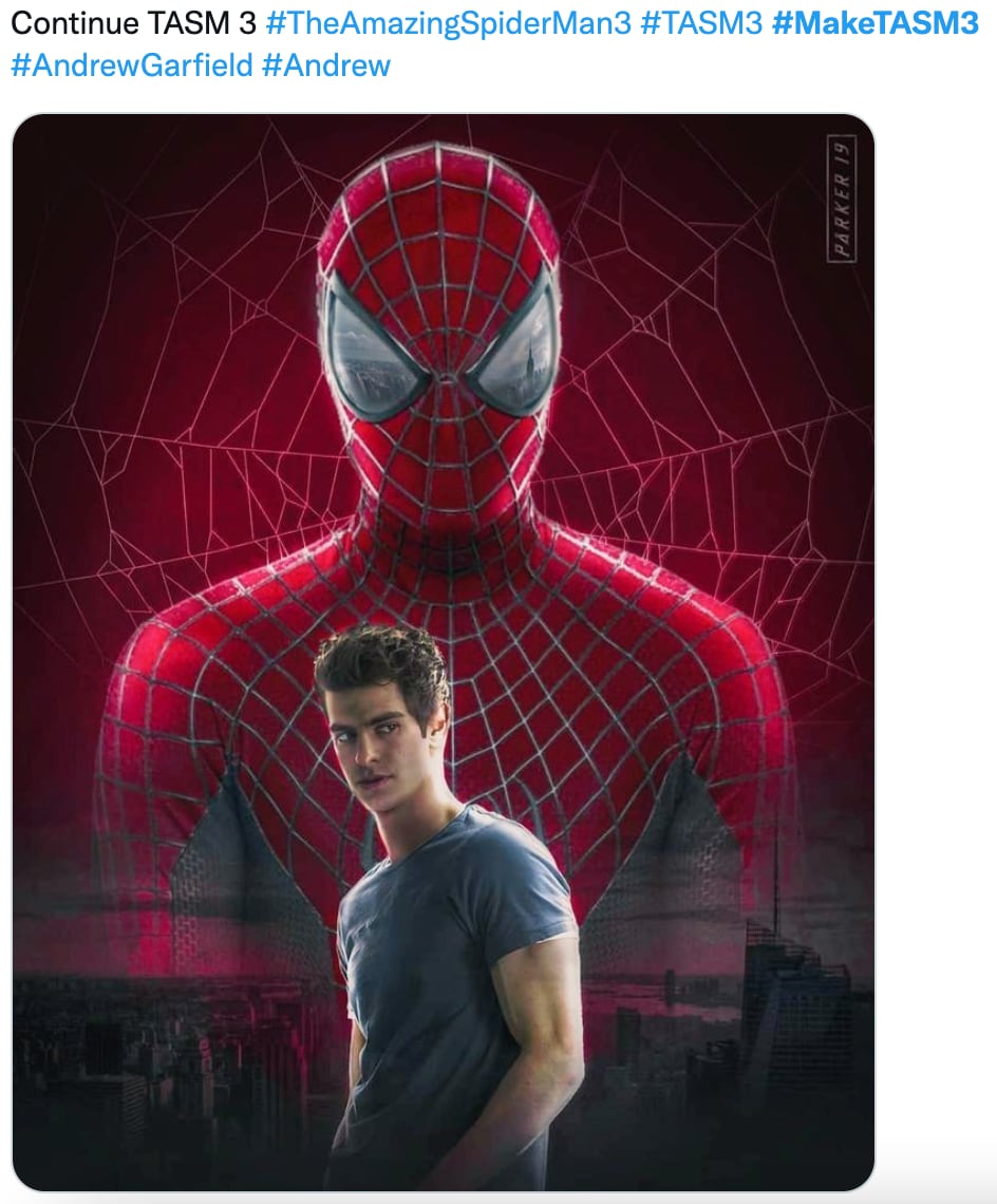 Fans piden una tercera película de Spider-Man con Andrew Garfield