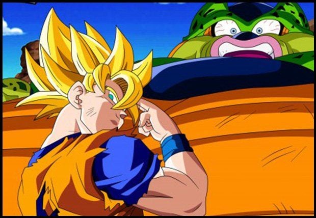 Goku vs Cell