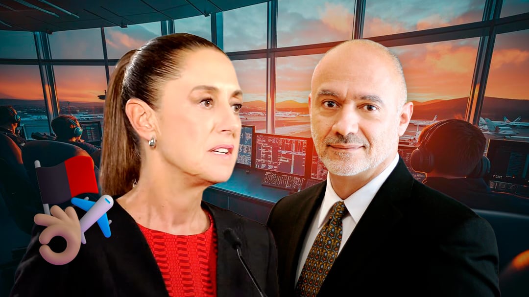 Sheinbaum respalda atención a controladores aéreos en huelga encabezada por Esteva Medina
