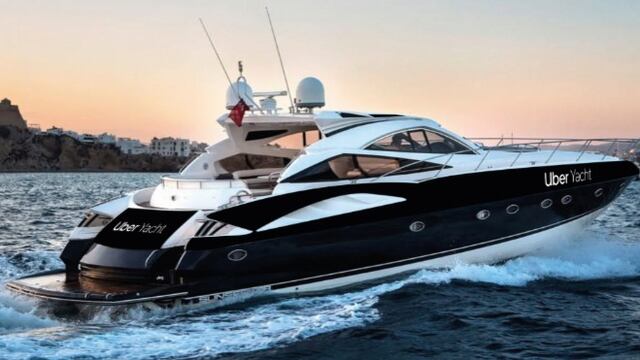 Uber Yacht, servicio en Europa que te deja pedir un yate desde la app