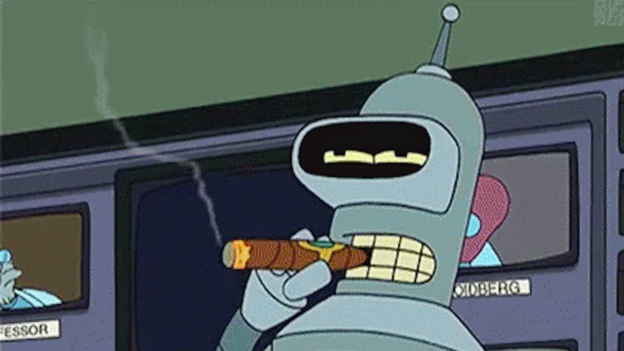 Bender, de Futurama.