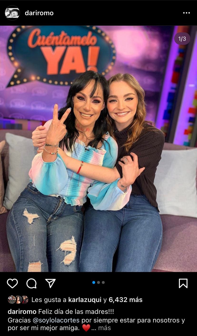 Lolita Cortés, Dariana Romo