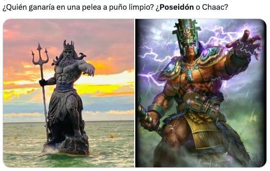 El huracán Beryl desata los memes de Poseidón vs Chaac
